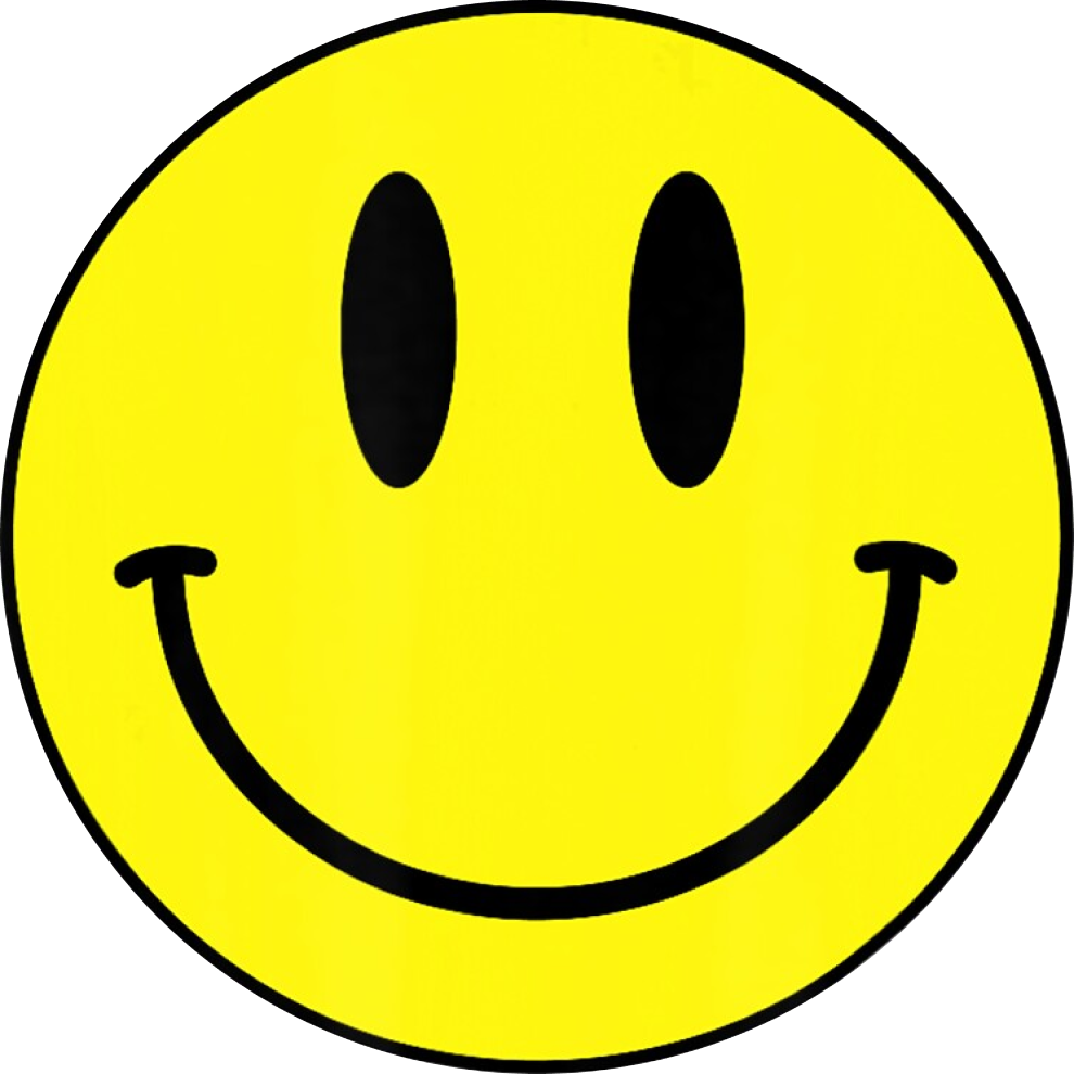 Smiley sticker
